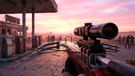 Gameplay screenshot 1 from Zombie Apocalypse: Doomsday-Z - Action game